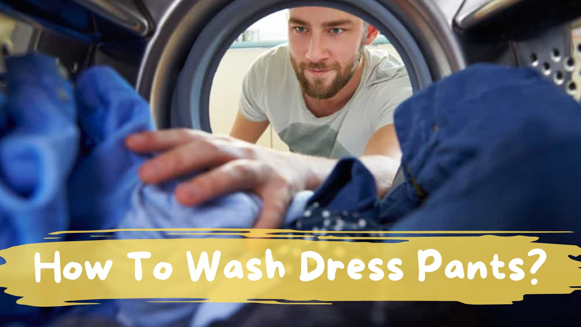 How To Wash Dress Pants