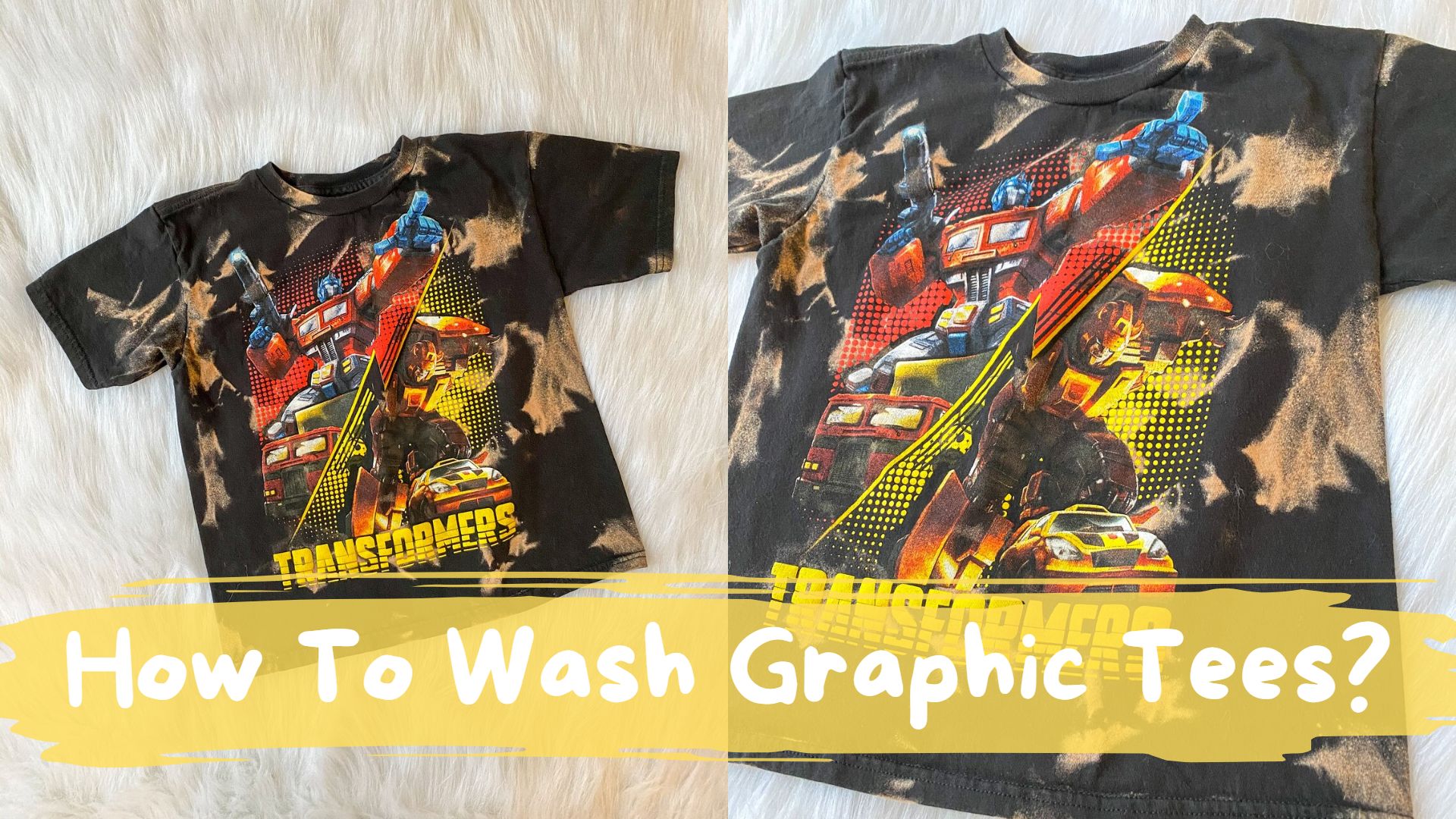 How To Wash Graphic Tees